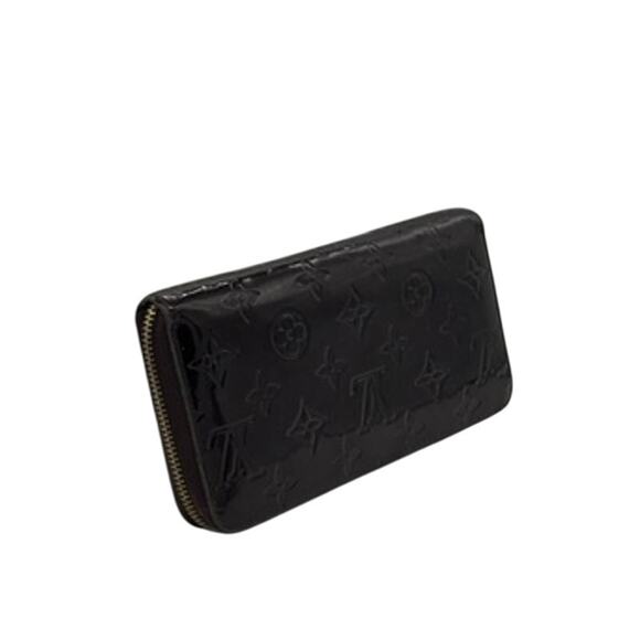 LOUIS VUITTON Merlot Monogram Patton Leather Zip Continental Wallet*purple EUC - Picture 7 of 15